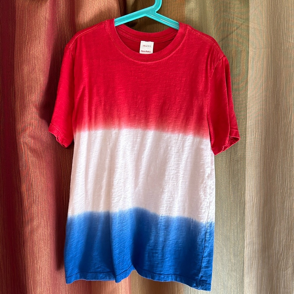 EUC - 100% Cotton Hanna Andersson Boys’ Size 12 or 150 - USA July 4th